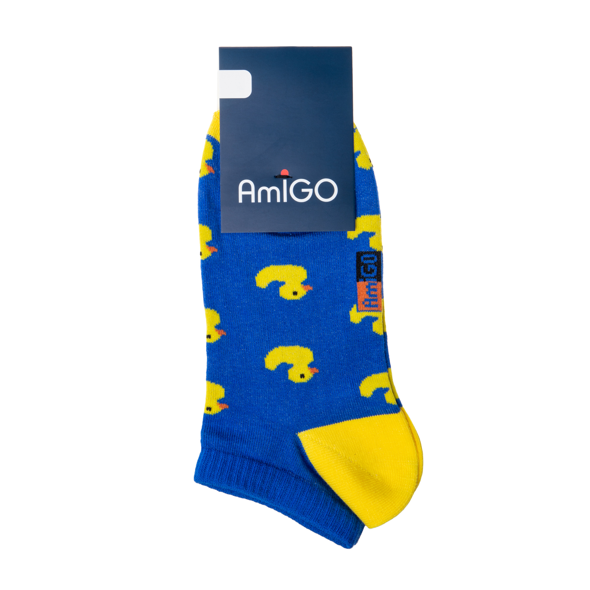 

Шкарпетки чоловічі AmiGO Спорт F04, Качки, сині, розмір 29
