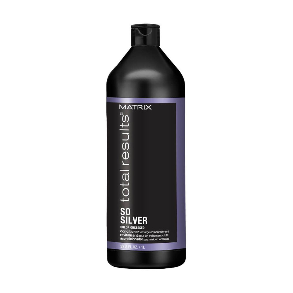 

Кондиціонер Matrix Total Results Color Obsessed So Silver Conditioner для догляду за волоссям відтінків блонд, платиновий блонд, 1 л