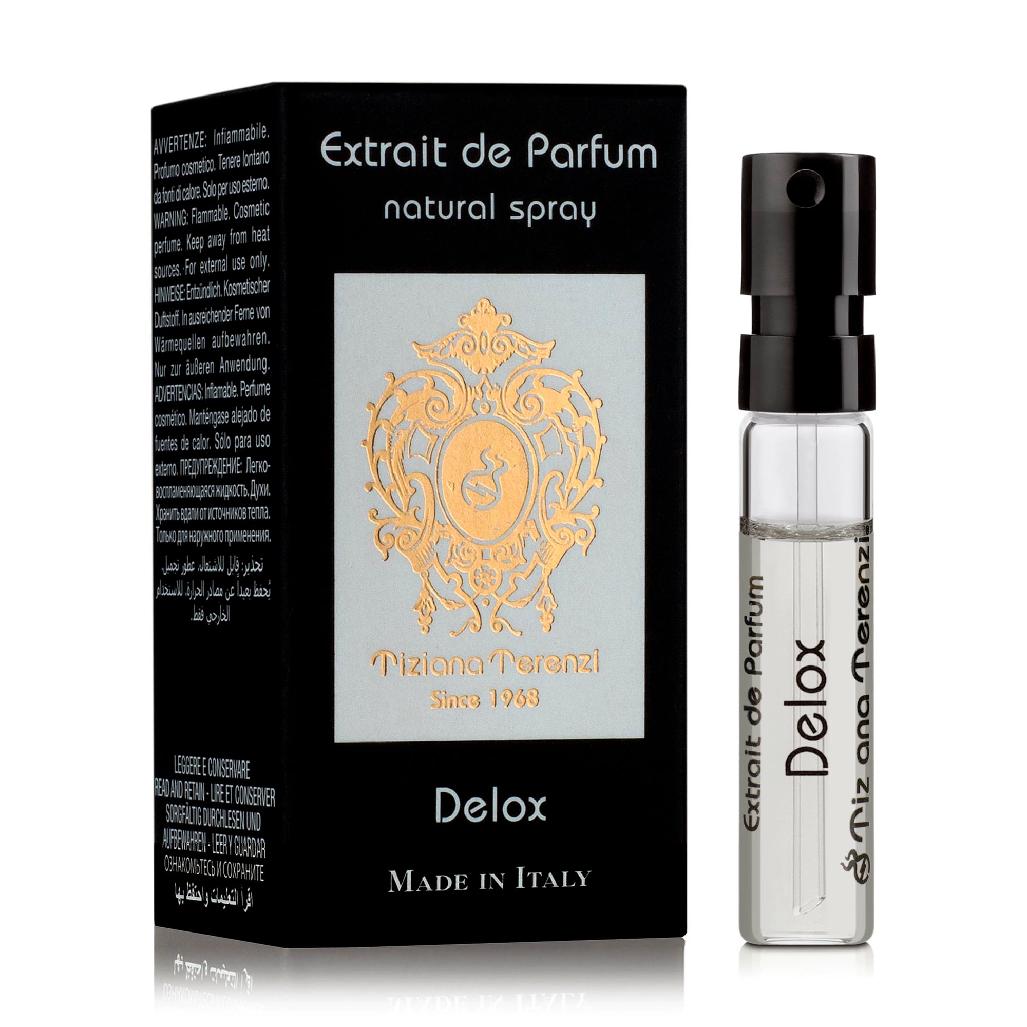 

Tiziana Terenzi Delox Minispray Парфуми унісекс, 1.5 мл (пробник)