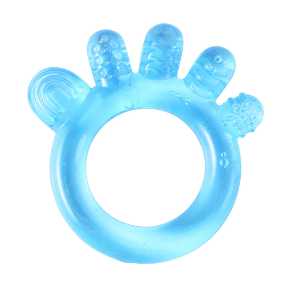 

Прорізувач для зубів Lindo Pk 086 латексний Блакитна рука