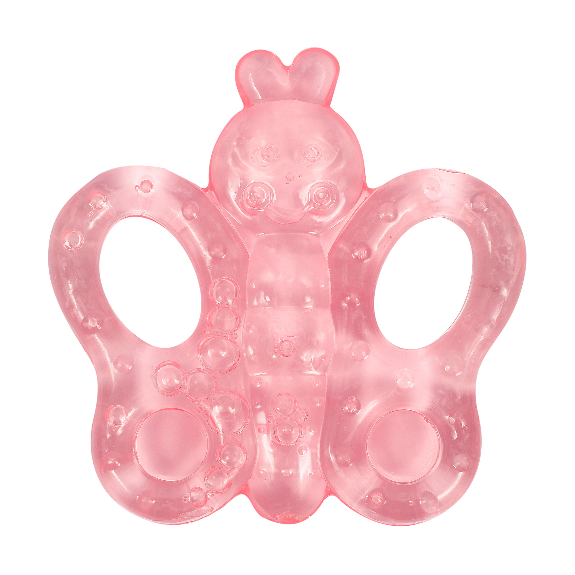 

Прорізувач для зубів латексний Lindo Рожевий метелик (LI 301)