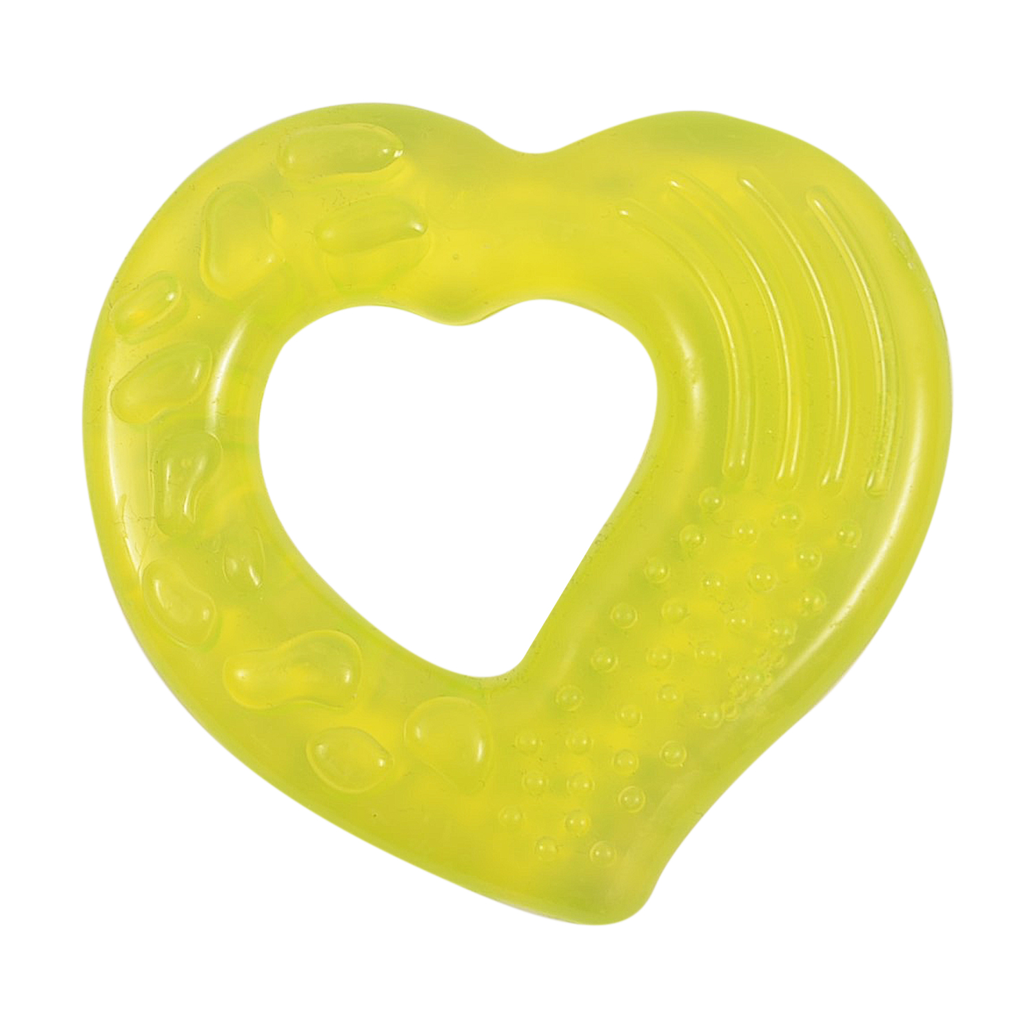 

Силіконовий прорізувач для зубів Lindo Зелене серце, від 3 місяців (LI 307)