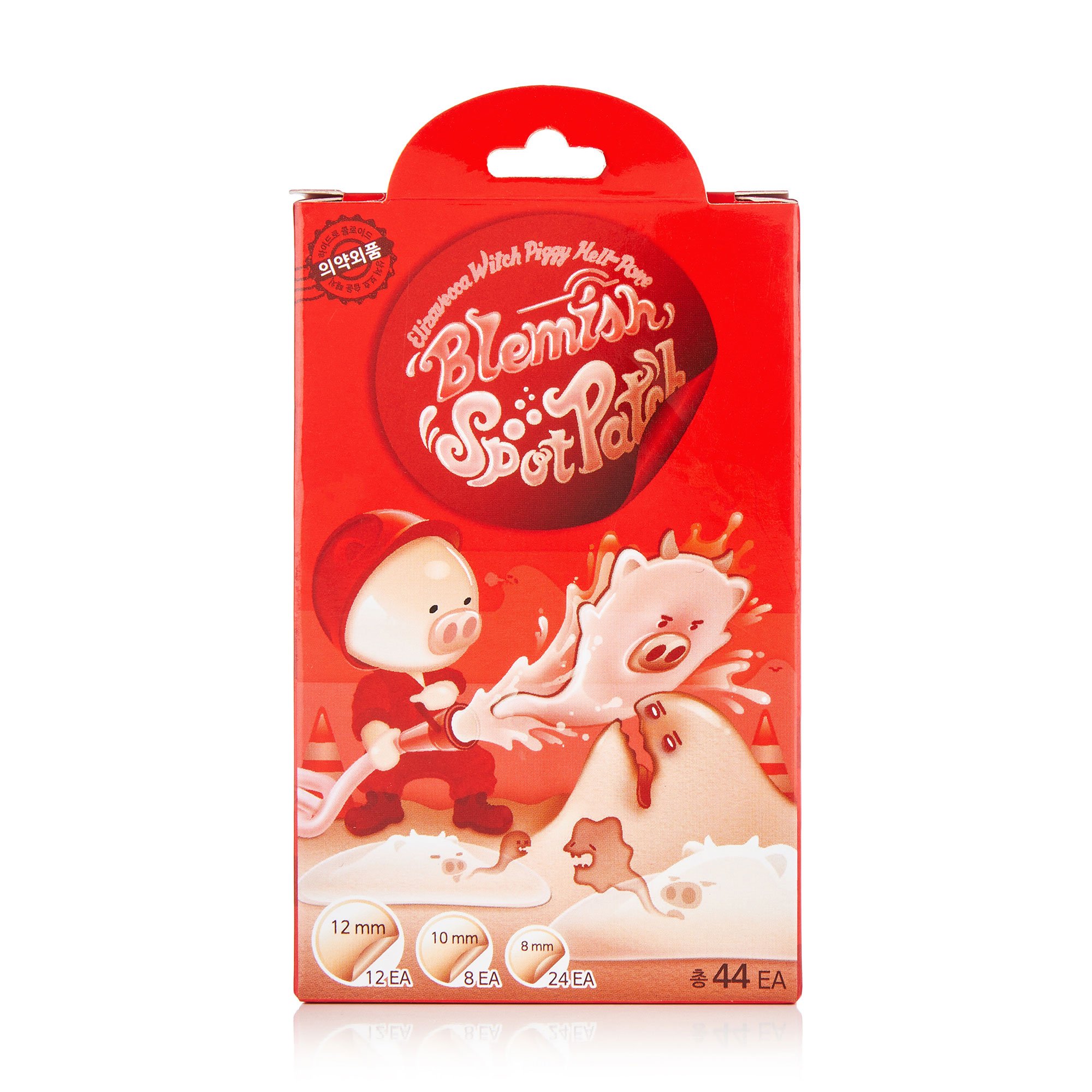 

Уцінка! Точкові патчі проти прищів Elizavecca Witch Piggy Hell-Pore Blemish Spot Patch, 44 шт