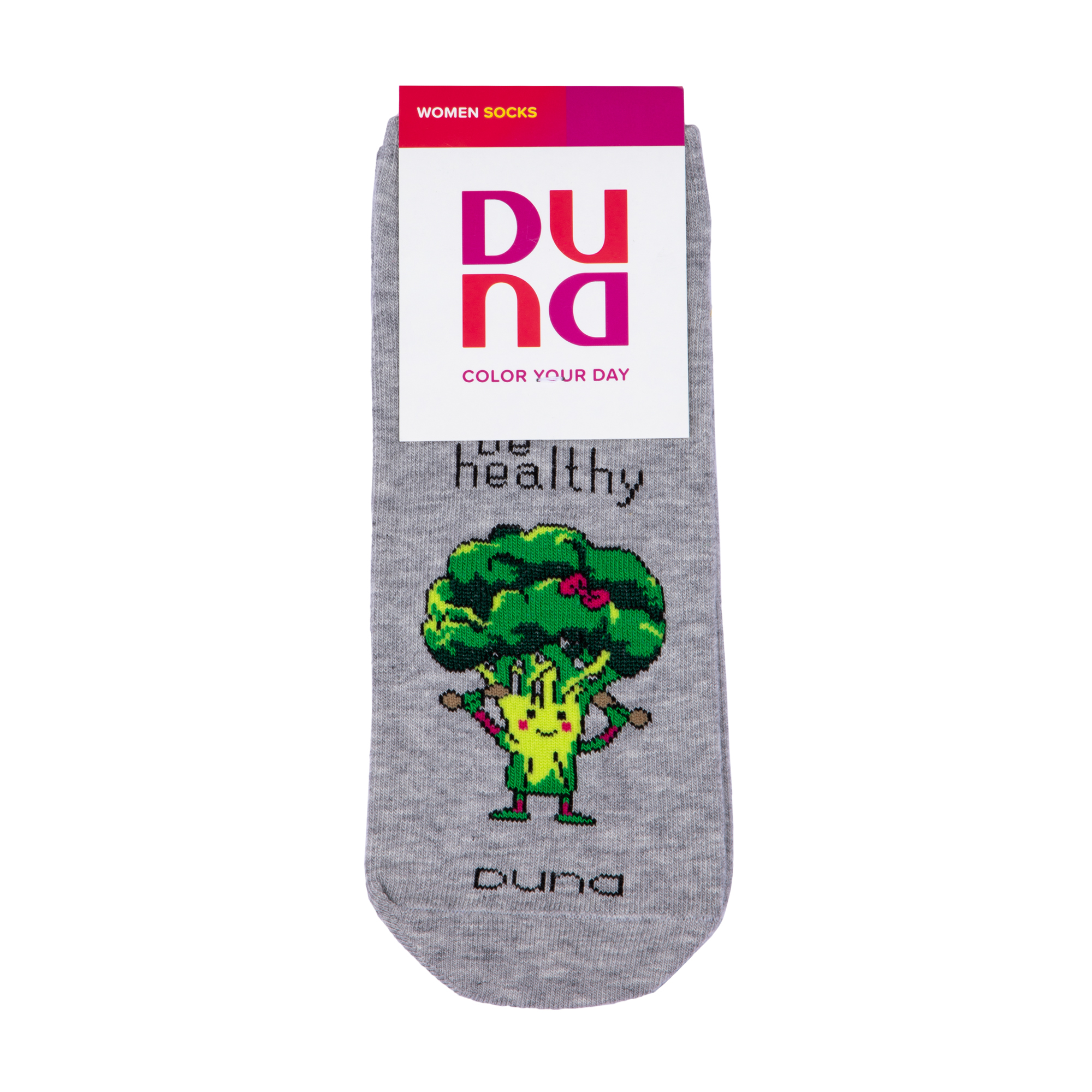

Шкарпетки жіночі Duna 3134 світло-сірий броколі