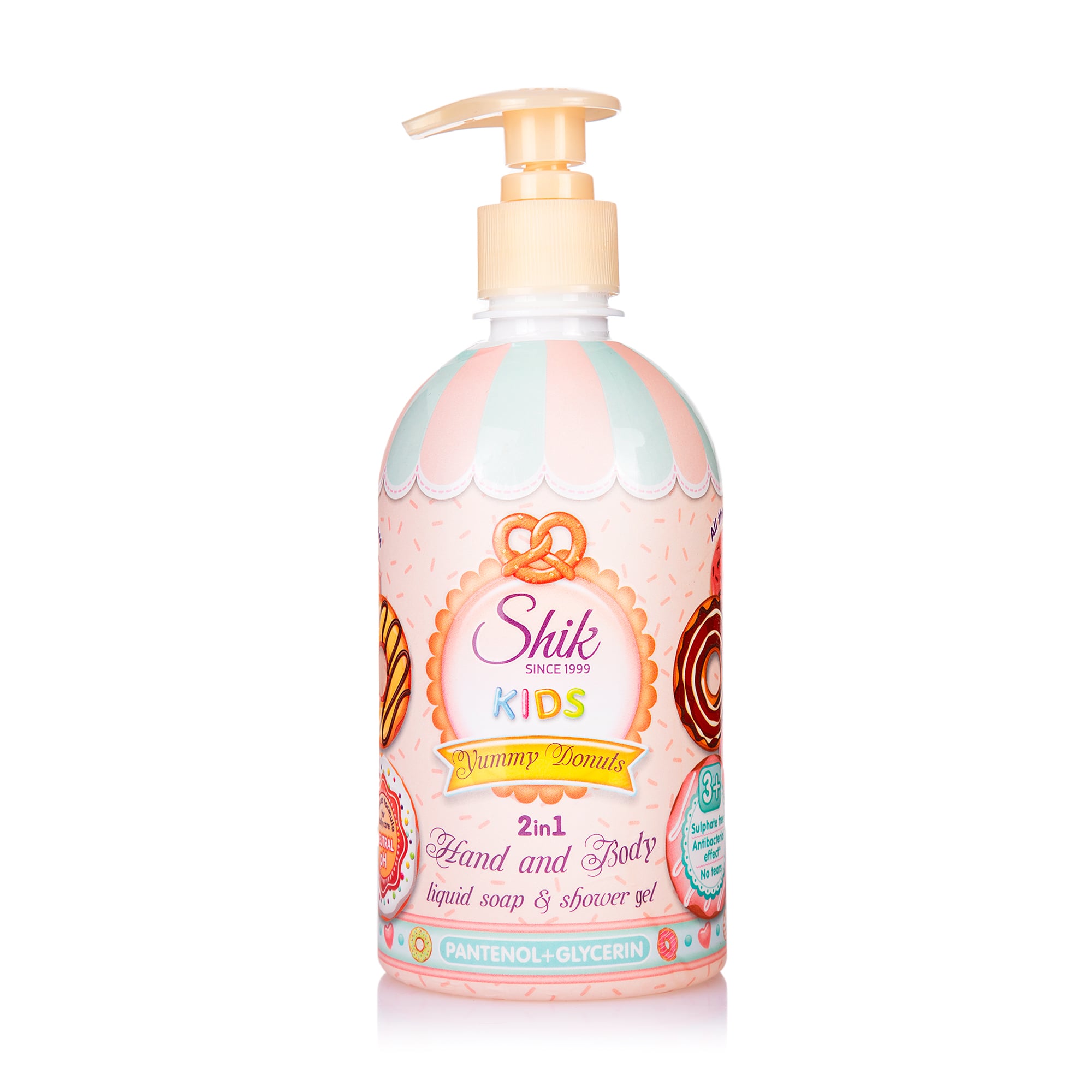 

Уцінка! Дитяче рідке мило Shik Kids Yummy Donuts, 500 мл