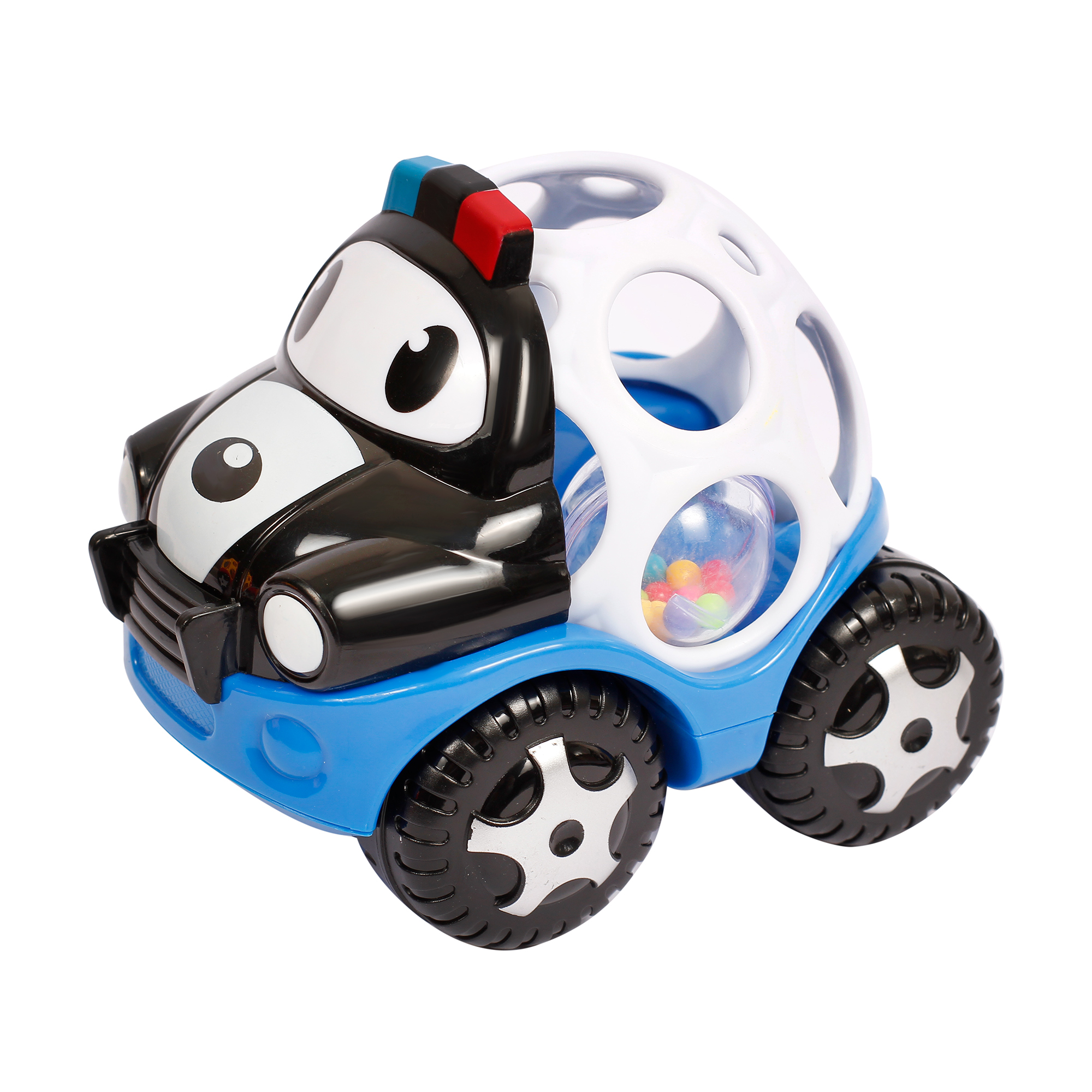 

Іграшка-брязкальце Lindo Б 343 Машинка, синя, від 6 місяців