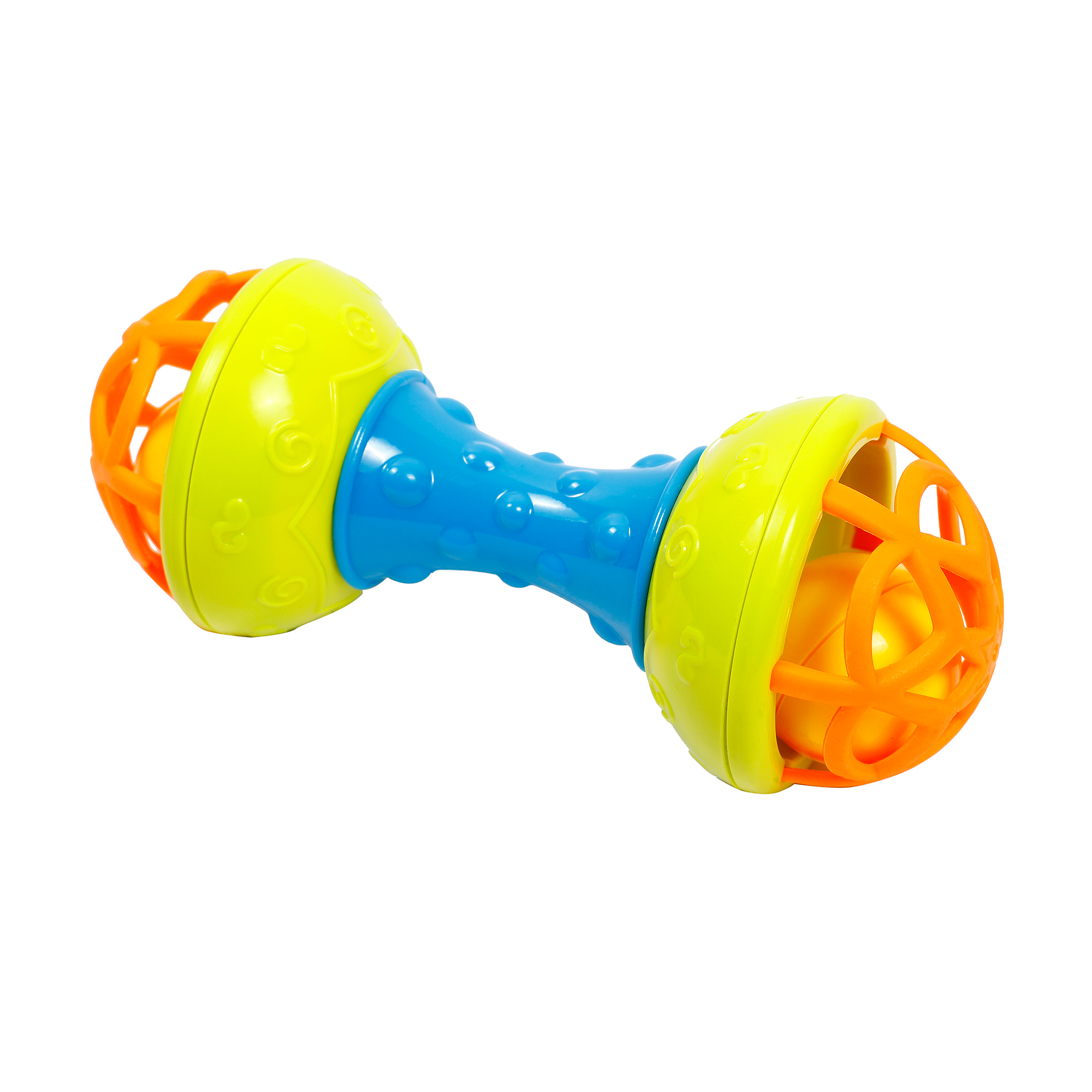 

Іграшка-брязкальце Lindo Жовта з блакитним, від 6 місяців (Б 347)