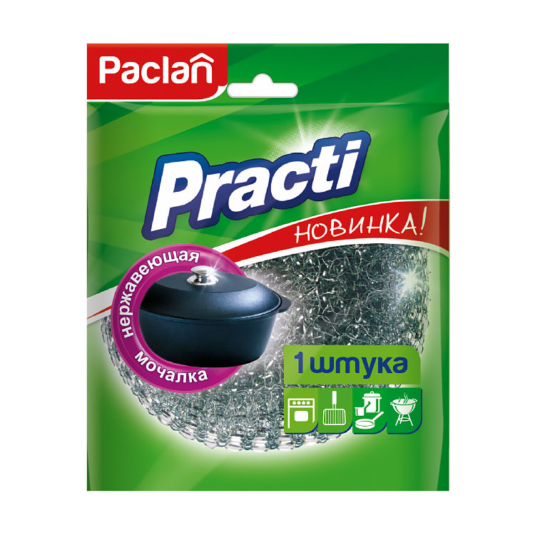 

Скребок металевий Paclan великий 1 шт