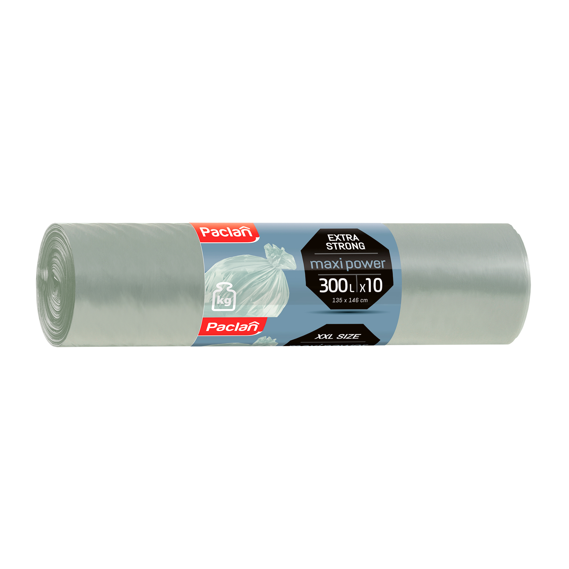 

Уцінка! Пакети для сміття Paclan Maxi Power 300 л, 10 шт