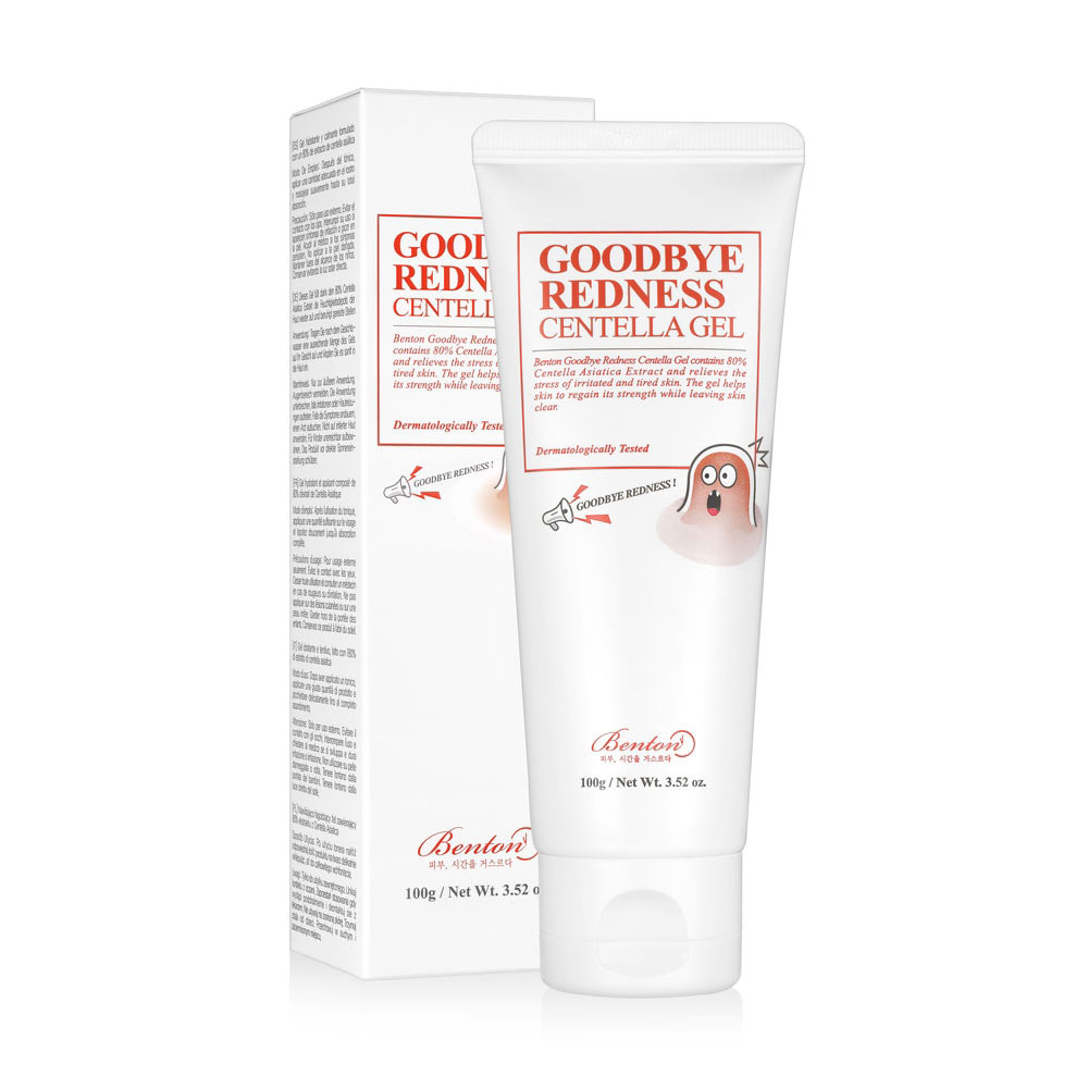 

Уцінка! Загоювальний гель для обличчя Benton Goodbye Redness Centella Gel з центелою азіатською, 100 мл