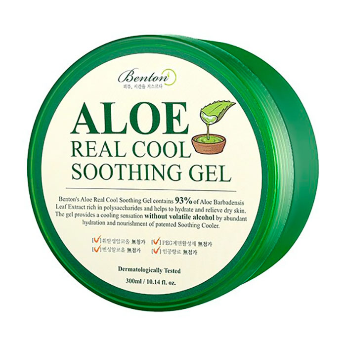 

Уцінка! Універсальний заспокійлівий гель Benton Aloe Real Cool Soothing Gel з алое 93%, 300 мл
