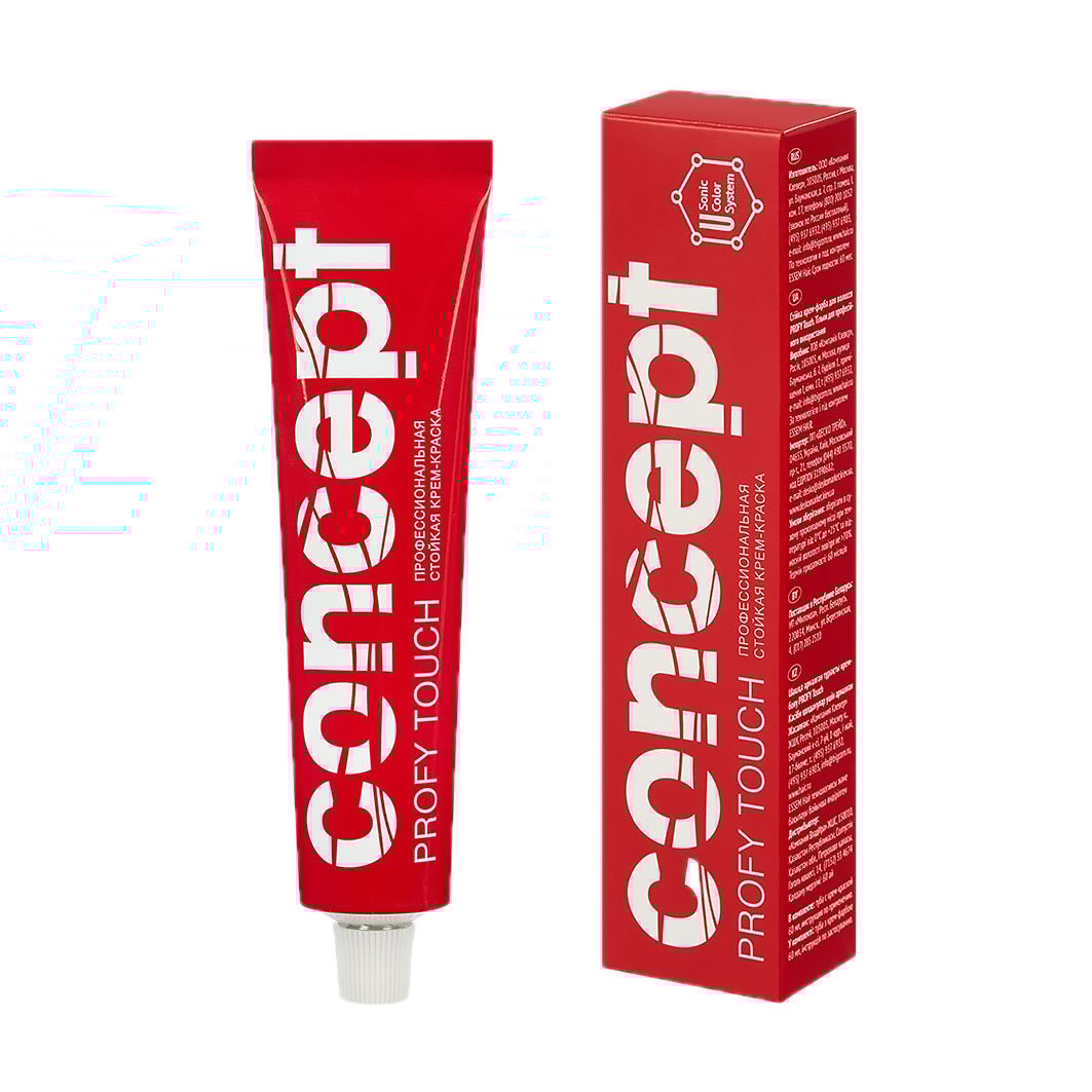 

Стійка крем-фарба для волосся Сoncept Profy Touch Permanent Color Cream 9.75 Світлий карамельний блондин, 60 мл