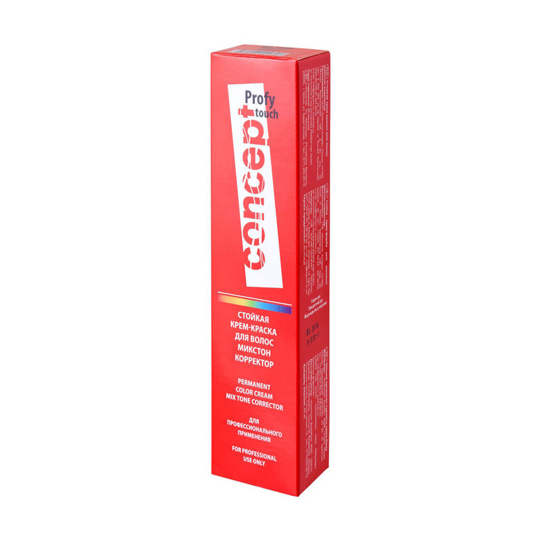 

Стійка фарба-коректор для волосся Concept Profy Touch Permanent Color Cream лужна, 60 мл