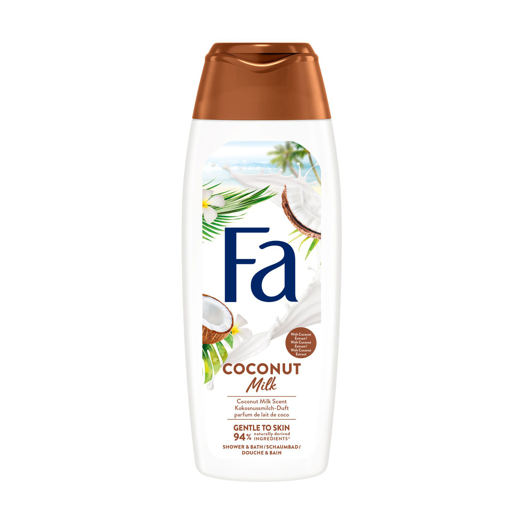 

Гель для душу Fa Coconut Milk аромат кокосового молочка, 500 мл