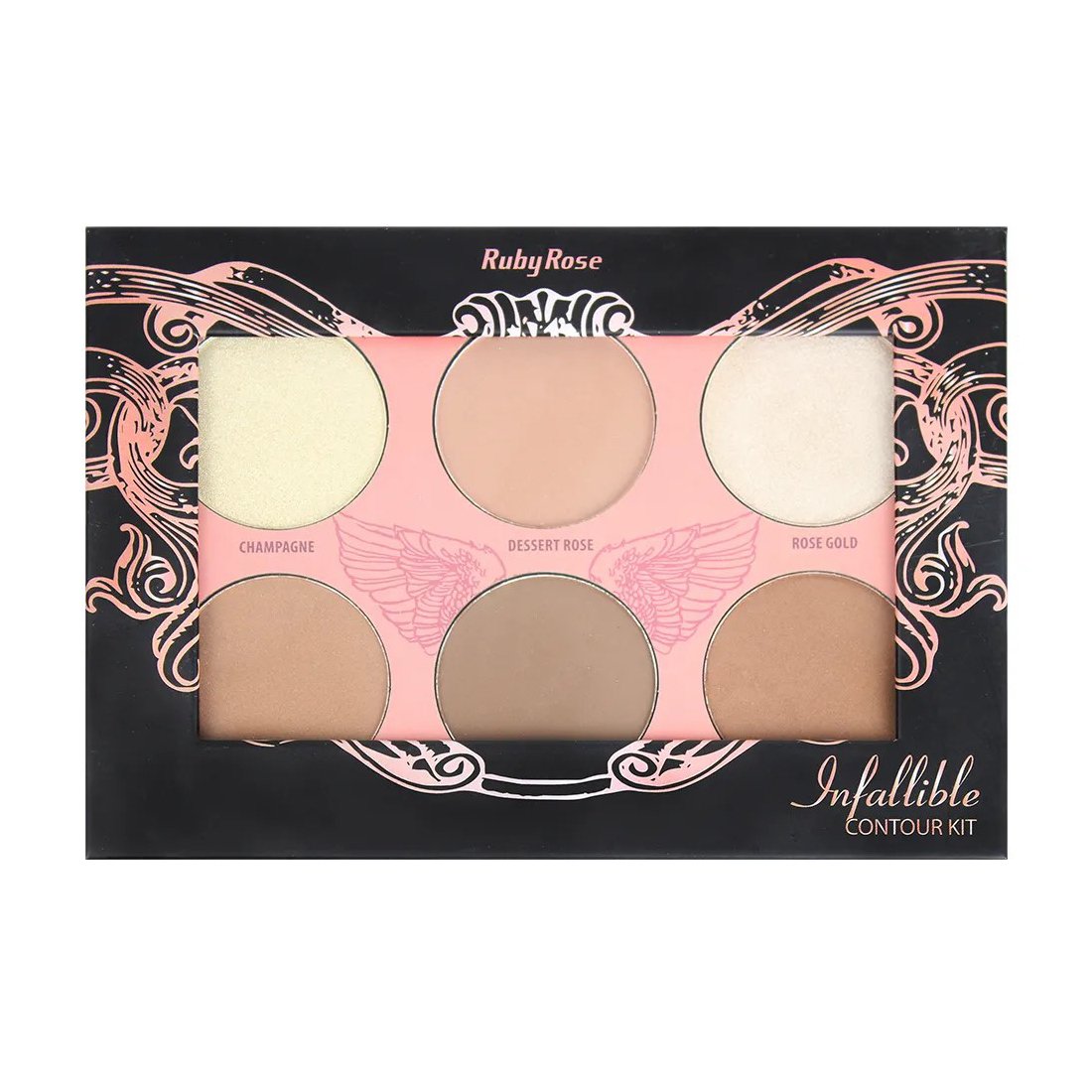 

Палетка для макіяжу Ruby Rose Infallible Contour Kity НВ-7503, 15.8 г