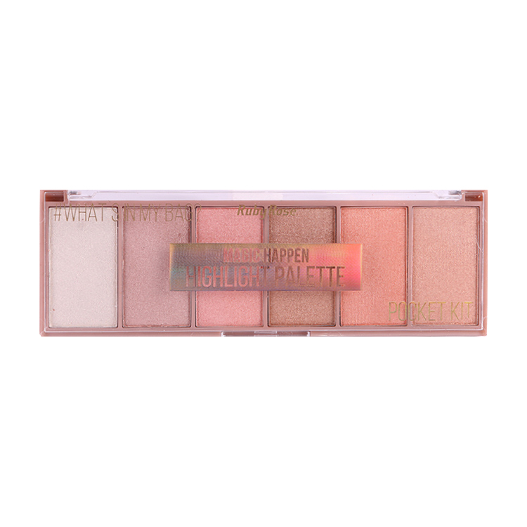 

Палетка хайлайтерів Ruby Rose Magic Happen Highlight Palette HB-7511, 18 г