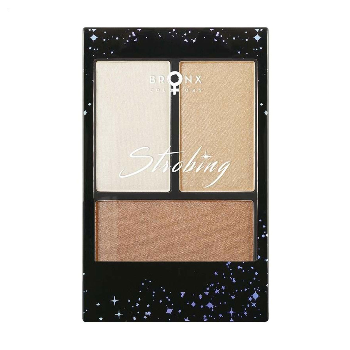 

Палетка для контурингу обличчя Bronx Colors Strobing Palette 01 Golden, 20 г