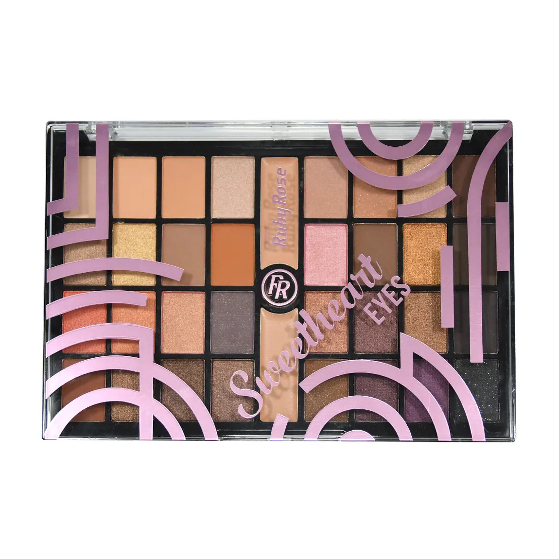 

Палетка тіней для повік з праймером Ruby Rose Eyeshadow Palette Sweetheart Eyes НВ-9977, 26.8 г