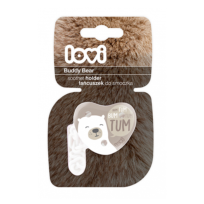 

Ланцюжок до пустушки LOVI Buddy Bear (10/887)