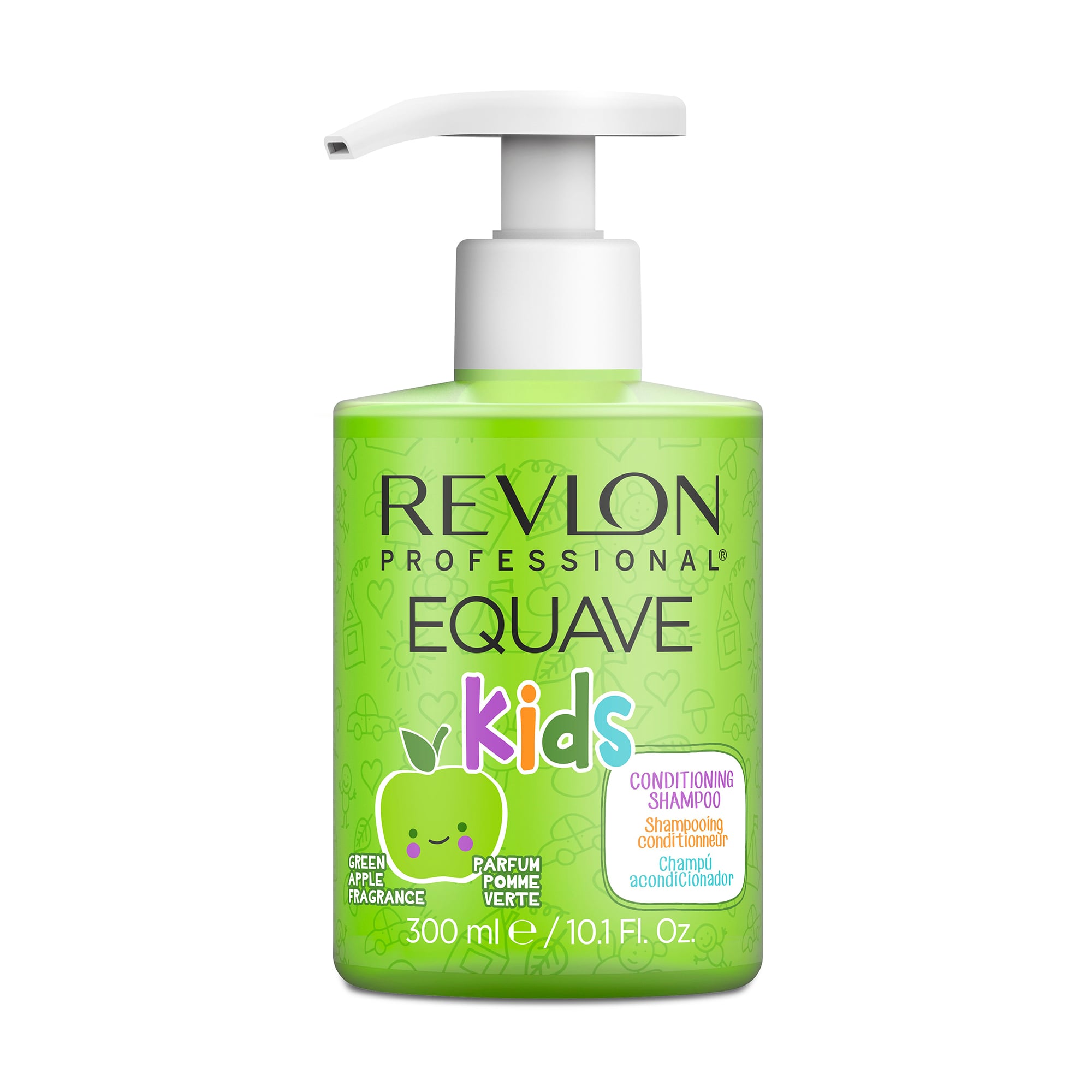 

Дитячий шампунь для волосся Revlon Professional Equave Kids Conditioning Shampoo з ароматом яблука, 300 мл
