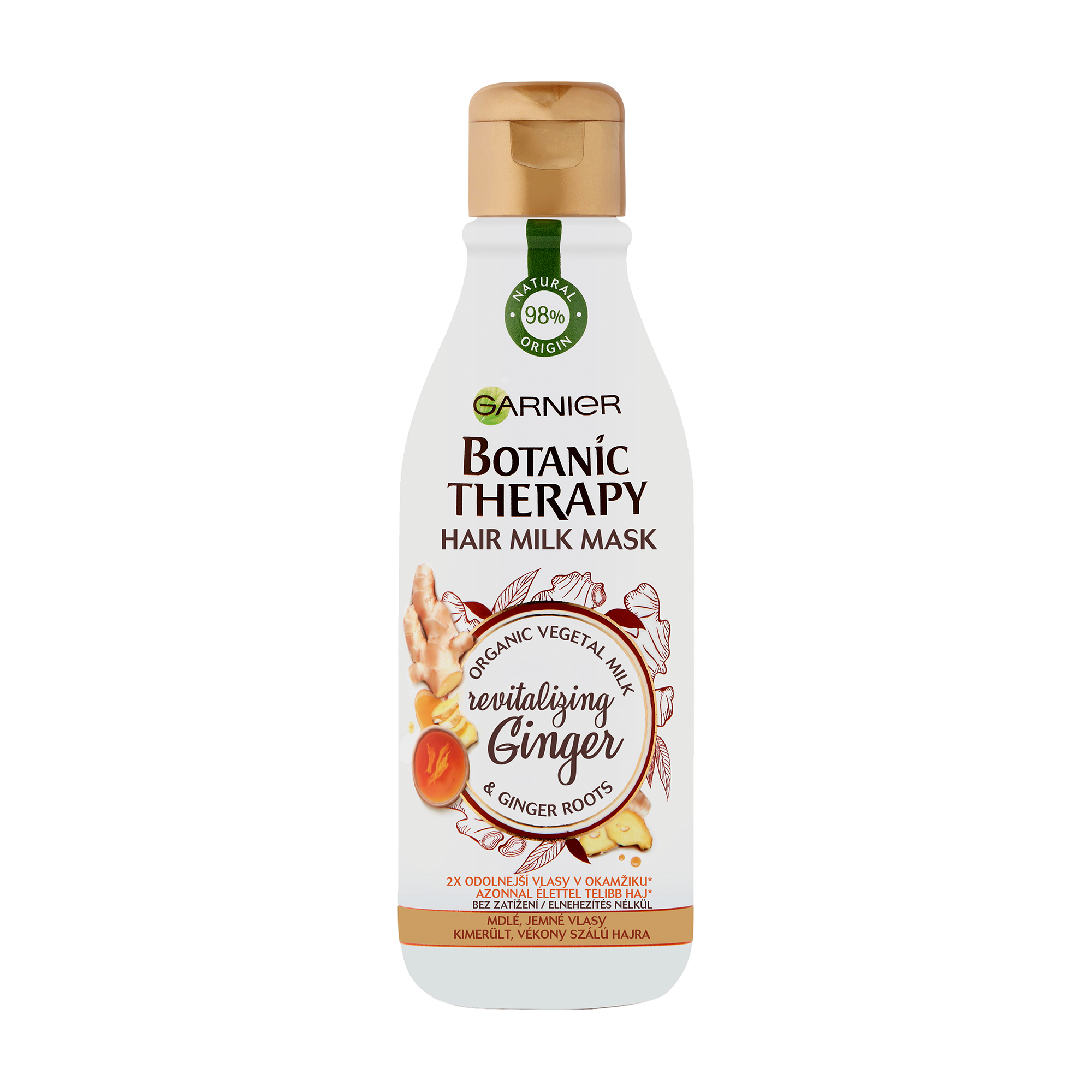 

Маска-молочко Garnier Botanic Therapy Імбир, для виснаженого та тонкого волосся, 250 мл