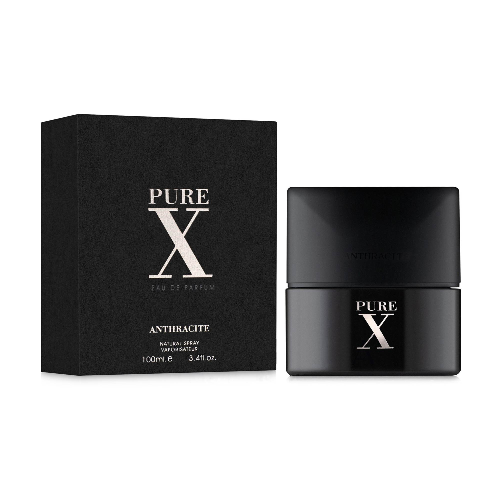 

Fragrance World Pure X Antracite Парфумована вода чоловіча, 100 мл