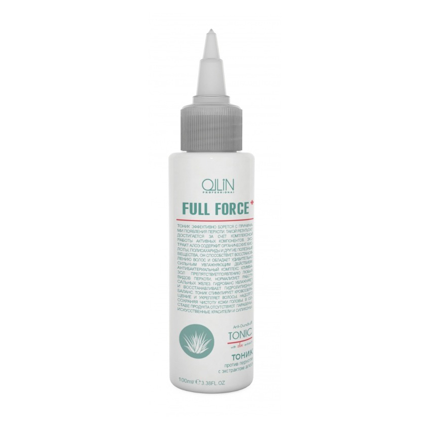 

Тонік проти лупи Ollin Professional Full Force Anti-Dandruff Tonic з екстрактом алое, 100 мл