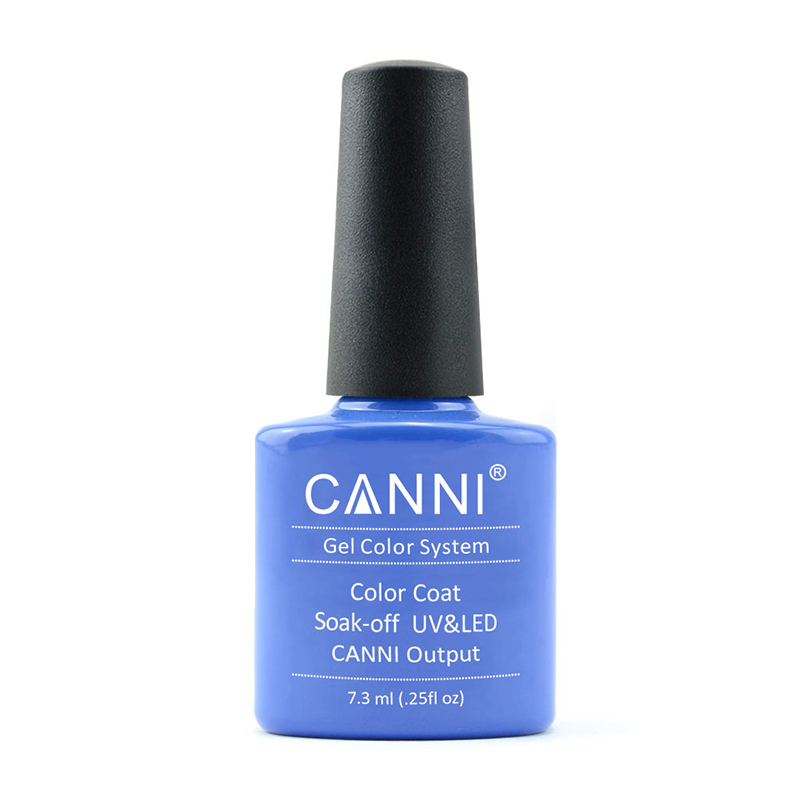 

Уцінка! Гель-лак для нігтів Canni Gel Color System Color Coat Soak-off UV&LED 079 Лазурний, 7.3 мл