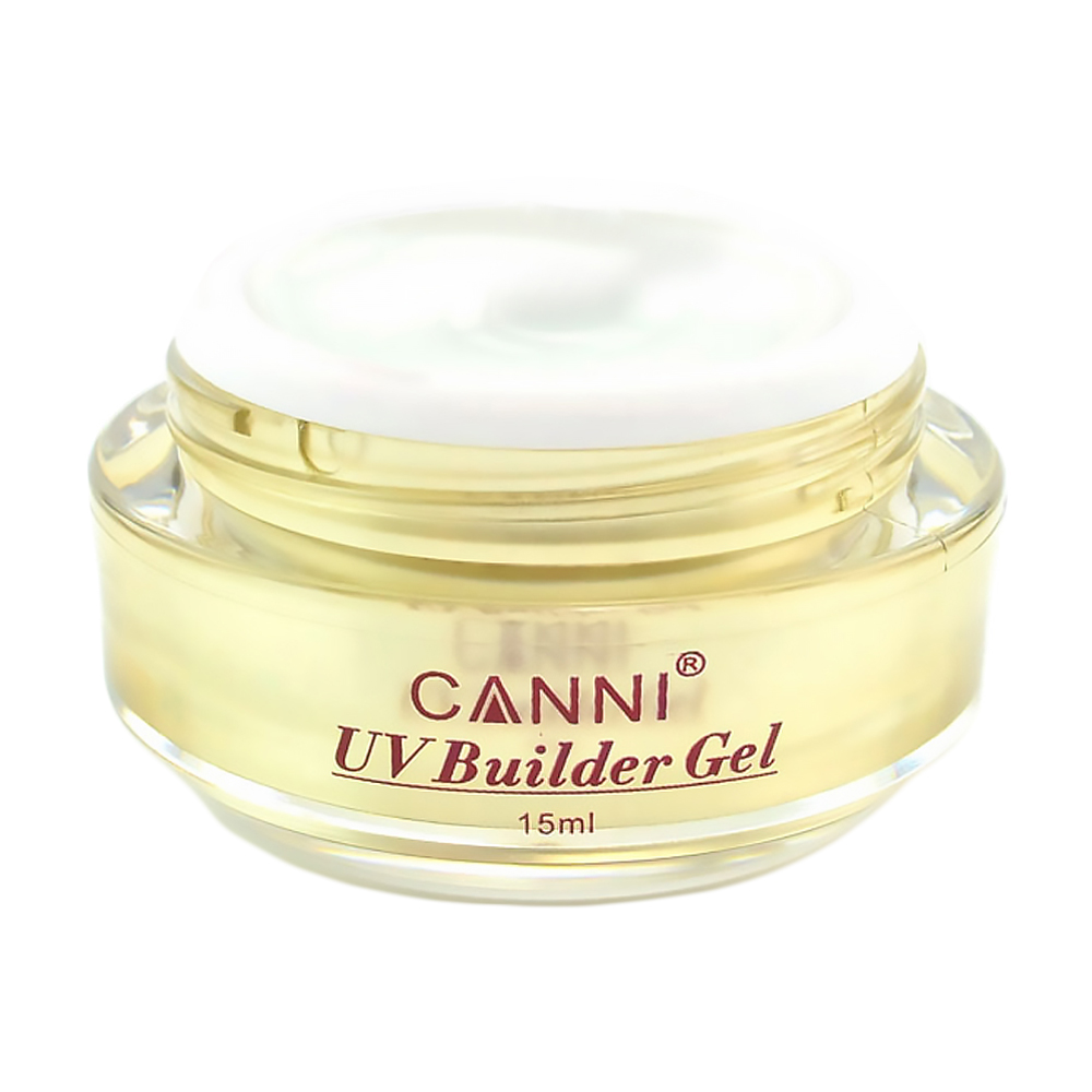 

Конструювальний гель для нарощування нігтів Canni 314 White білий, 15 мл