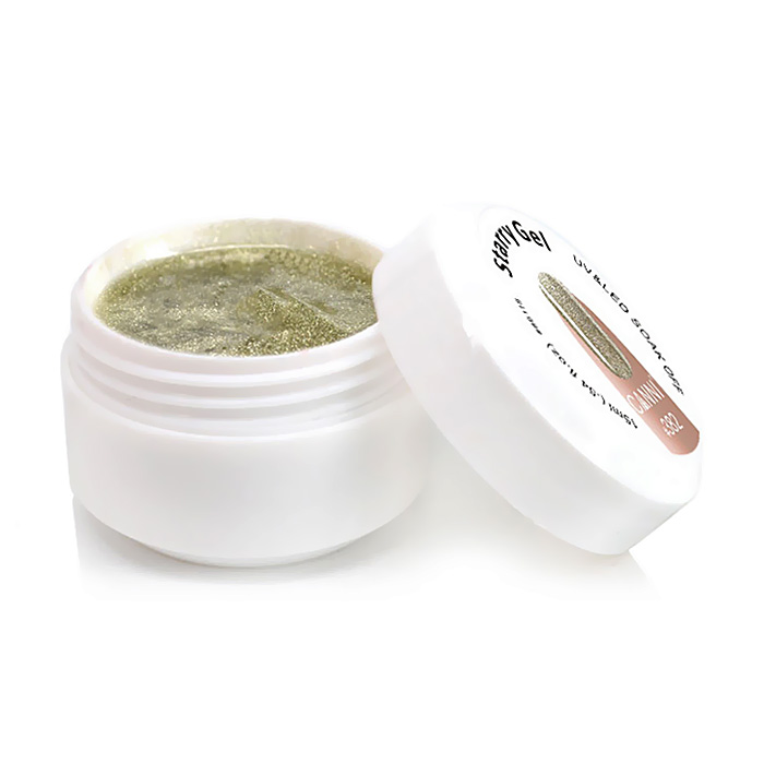 

Уцінка! Глітерний гель для нігтів Canni Starry Gel Зоряний пил, 382, 15 мл