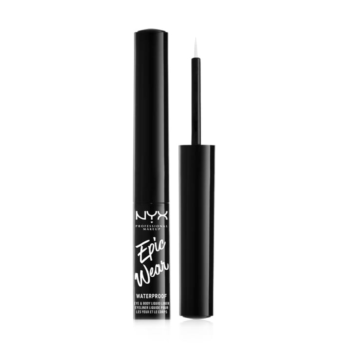 Водостійка рідка підводка для очей NYX Professional Makeup Epic Wear Waterproof Eye & Body Long-Wear Liquid Liner 04 White, 3.5 мл