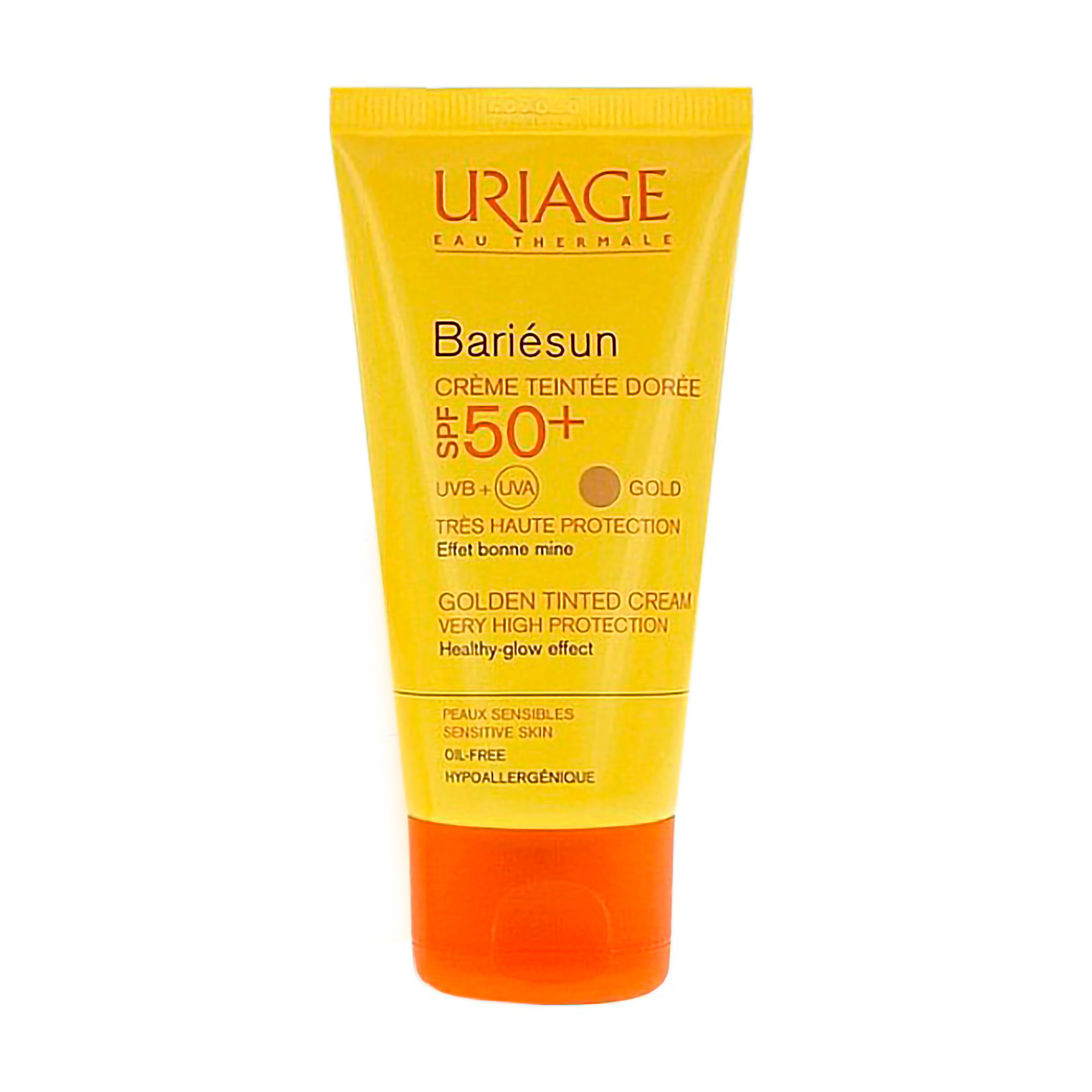 

Уцінка! Сонцезахисний тональний крем Uriage Bariesun Gold SPF 50+, золотистий, 50 мл