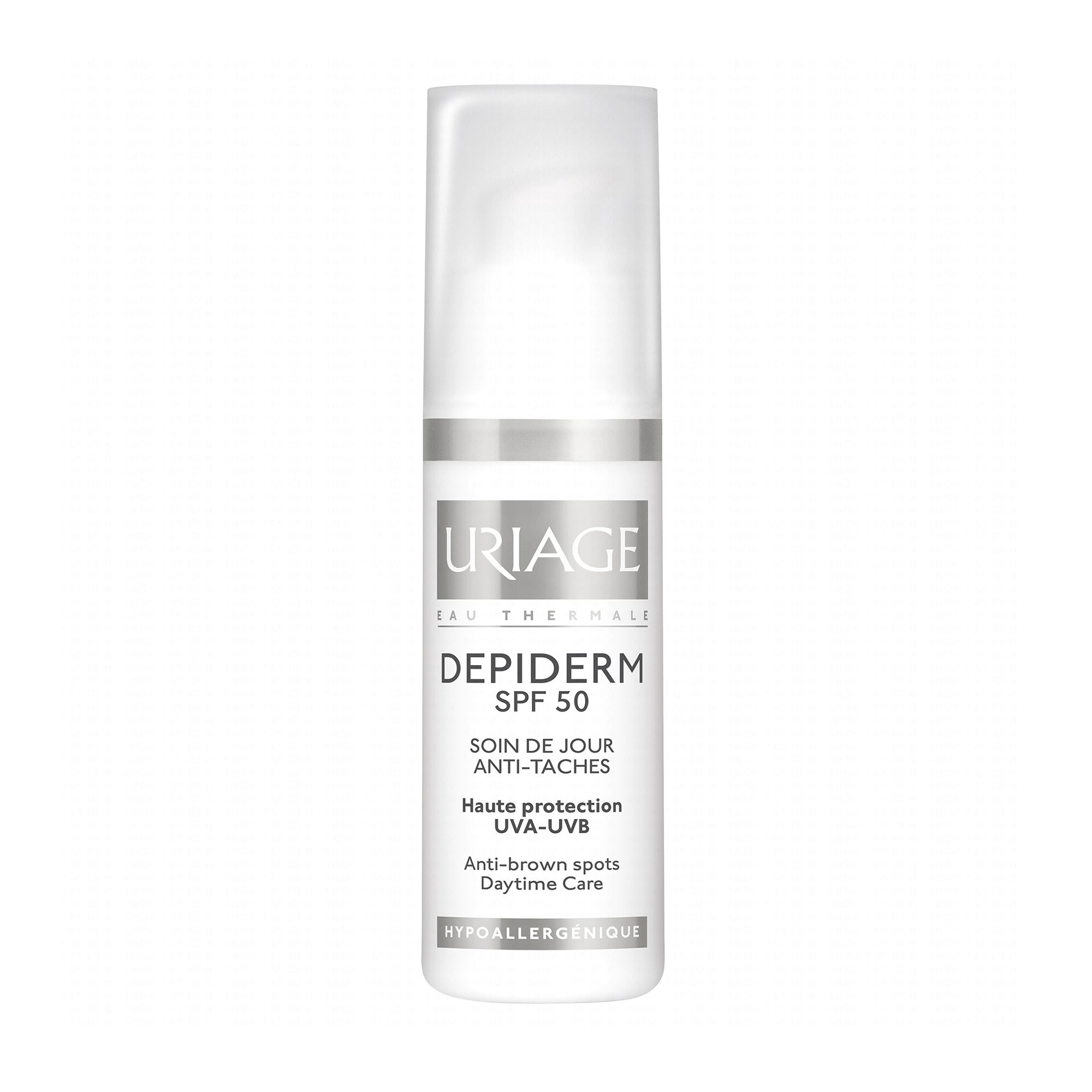 

Уцінка! Емульсія для обличчя Uriage Depiderm Anti Brown Spots Haute Protection UVA-UVB SPF 50 проти пігментних плям, 30 мл