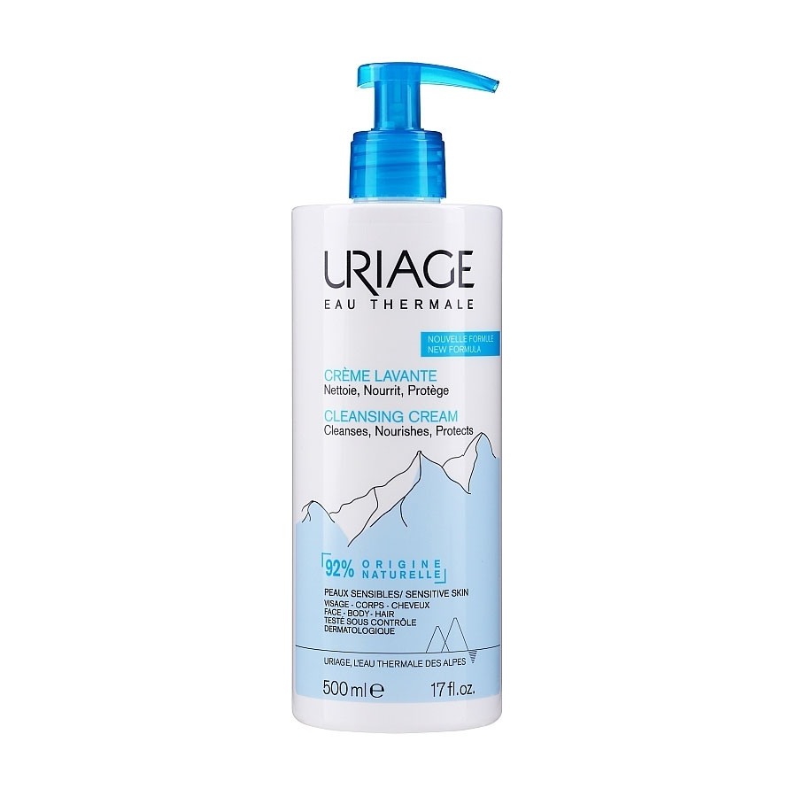 

Уцінка! Крем для вмивання Uriage Lavante Nourishing and Cleansing Cream New Texture, 500 мл