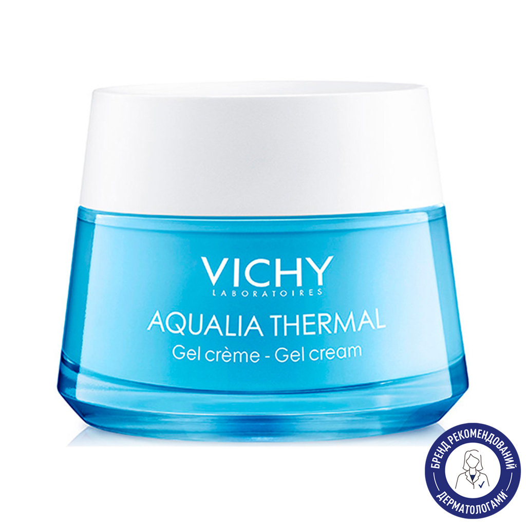 

Уцінка! Гель-крем Vichy Aqualia Thermal Rehydrating Cream Gel для глибокого зволоження шкіри обличчя, 50 мл