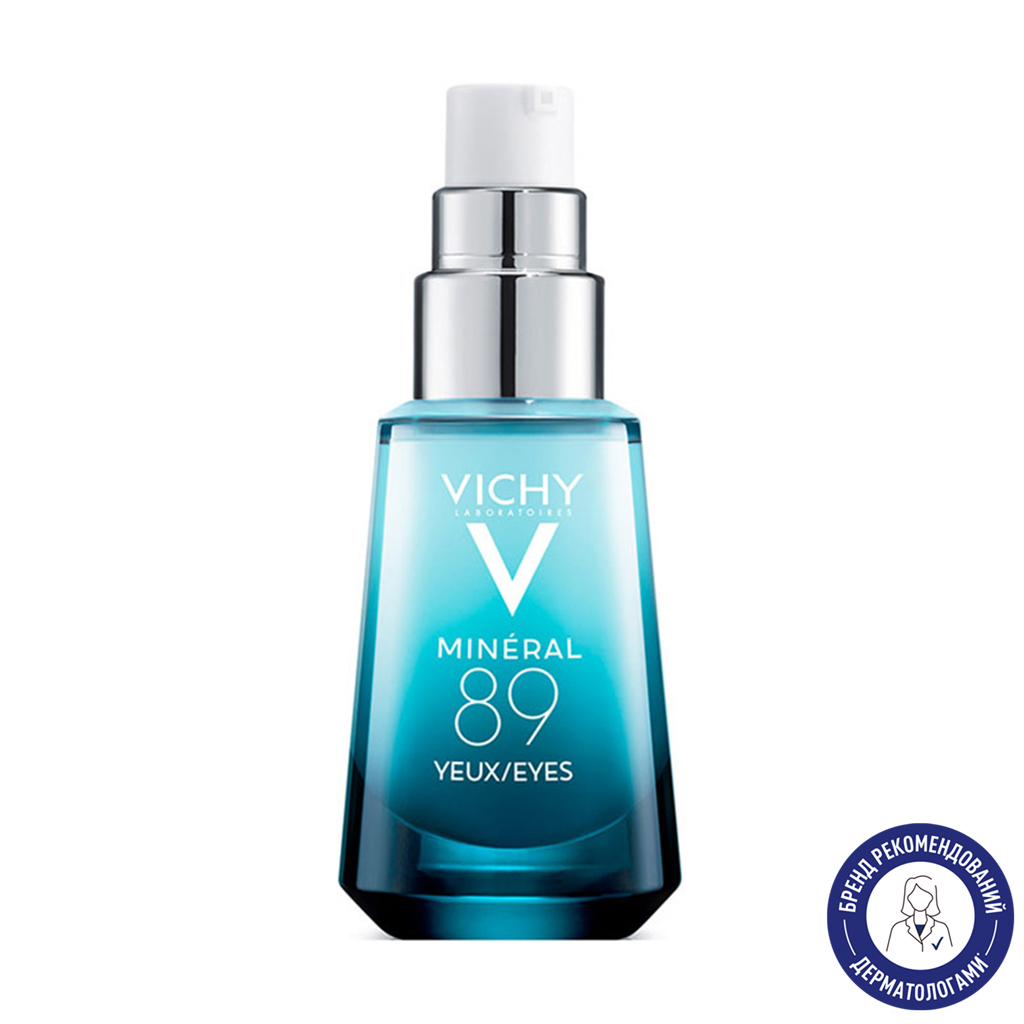 

Зволожувальний та відновлювальний гель для шкіри навколо очей Vichy Mineral 89, 15 мл