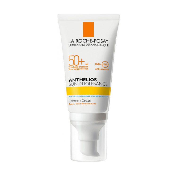 

Сонцезахисний крем La Roche-Posay Anthelios Sun Intolerance Cream SPF 50+ для шкіри, схильної до сонячної непереносимості, 50 мл