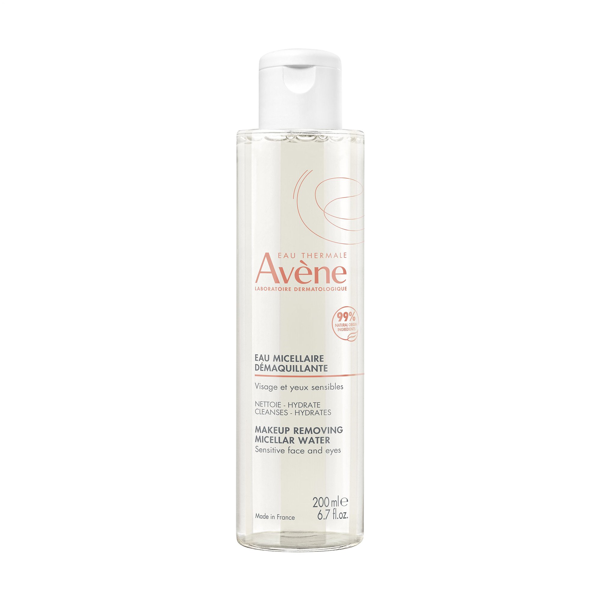

Міцелярний лосьйон для зняття макіяжу Avene Micellar Lotion, для чутливої шкіри, 200 мл