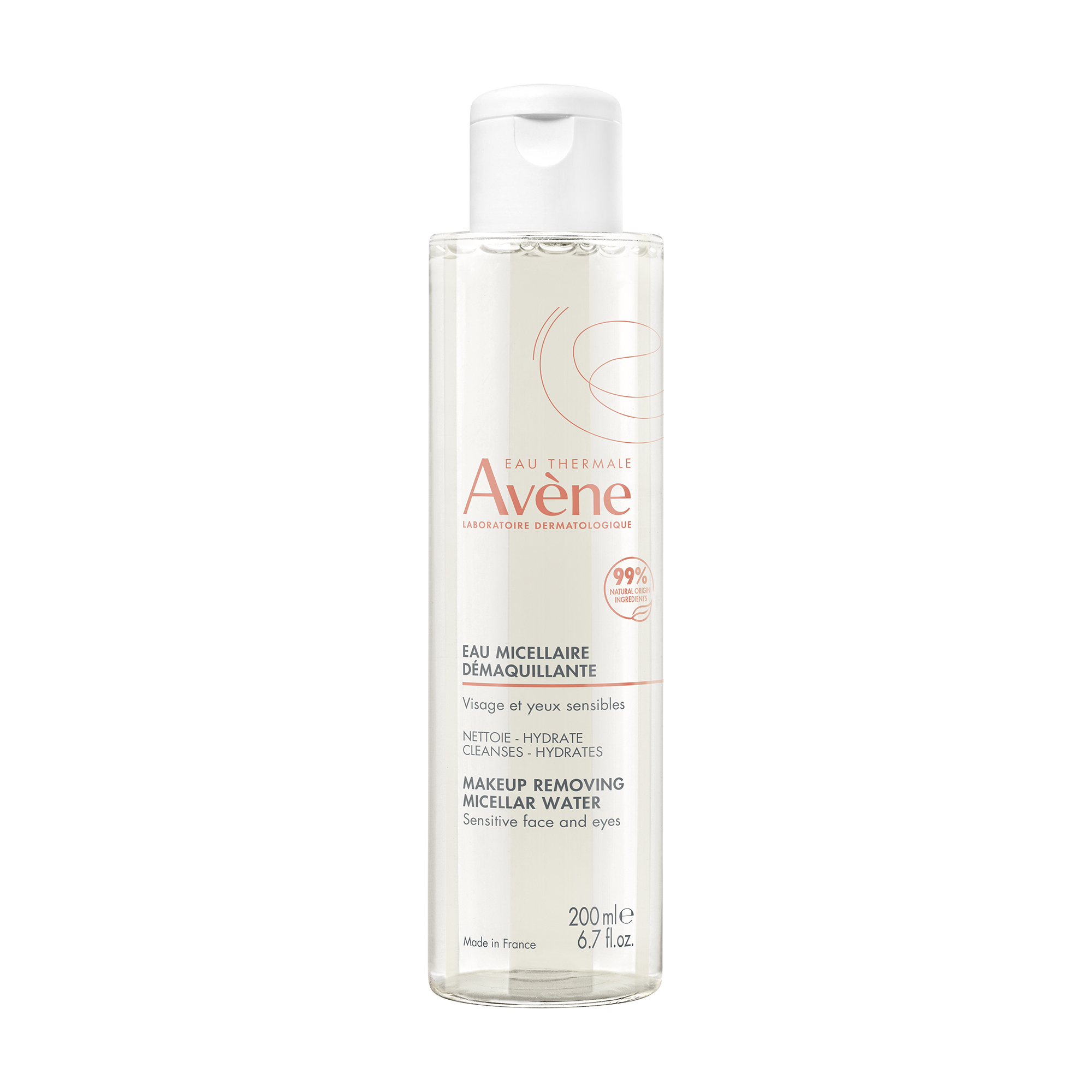 

Міцелярна вода для зняття макіяжу Avene Make-Up Removing Micellar Water для чутливої шкіри, 200 мл