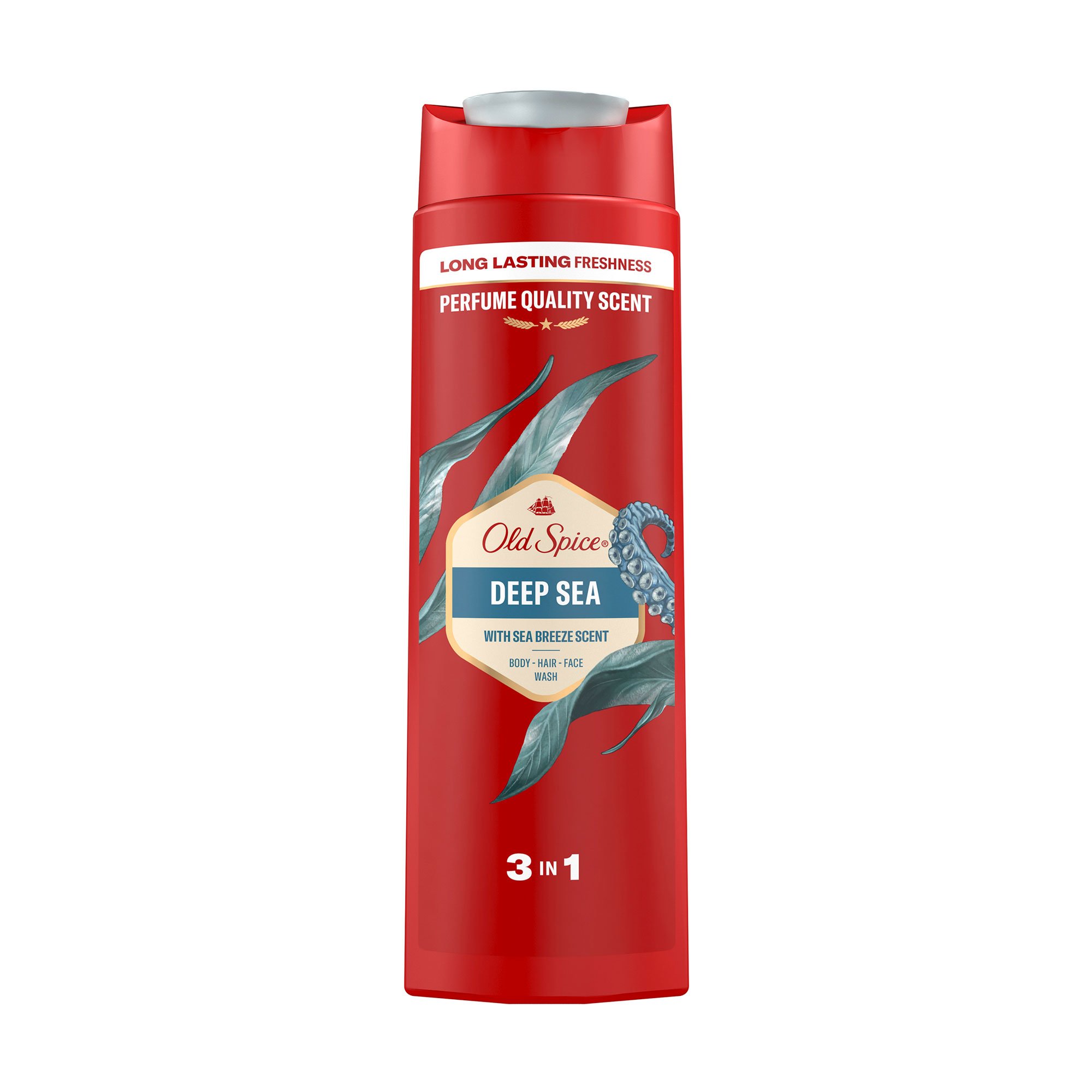 

Гель для душу + шампунь 3-в-1 Old Spice Deep Sea with Minerals, 400 мл