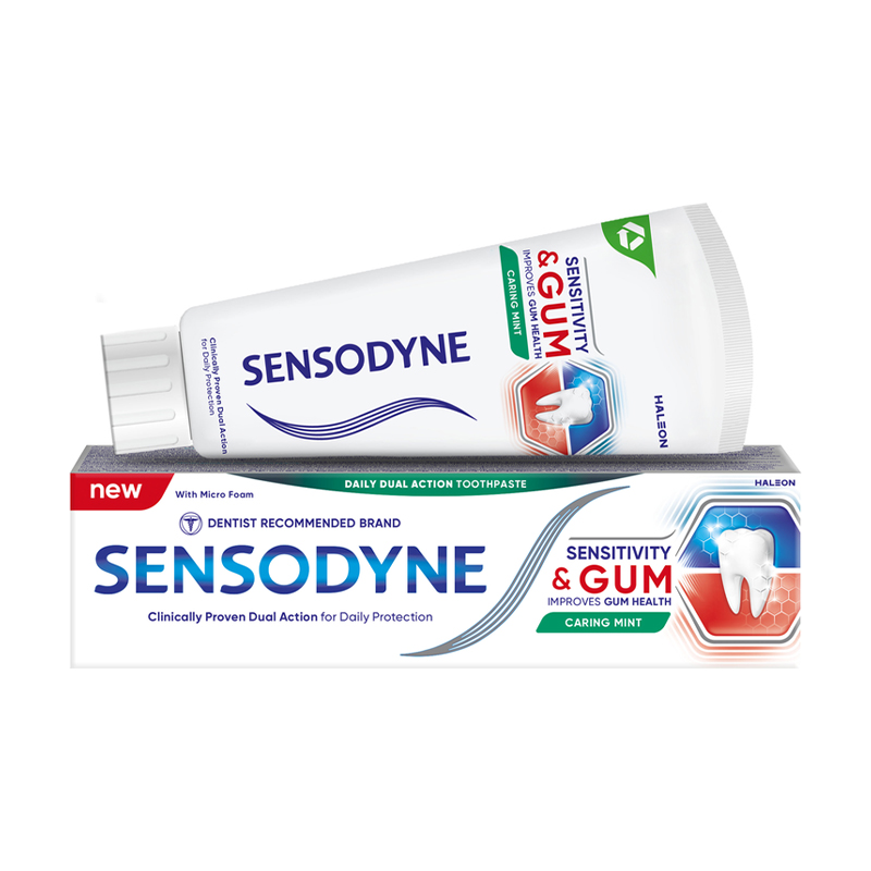 

Уцінка! Зубна паста Sensodyne Чутливість зубів та захист ясен, 75 мл