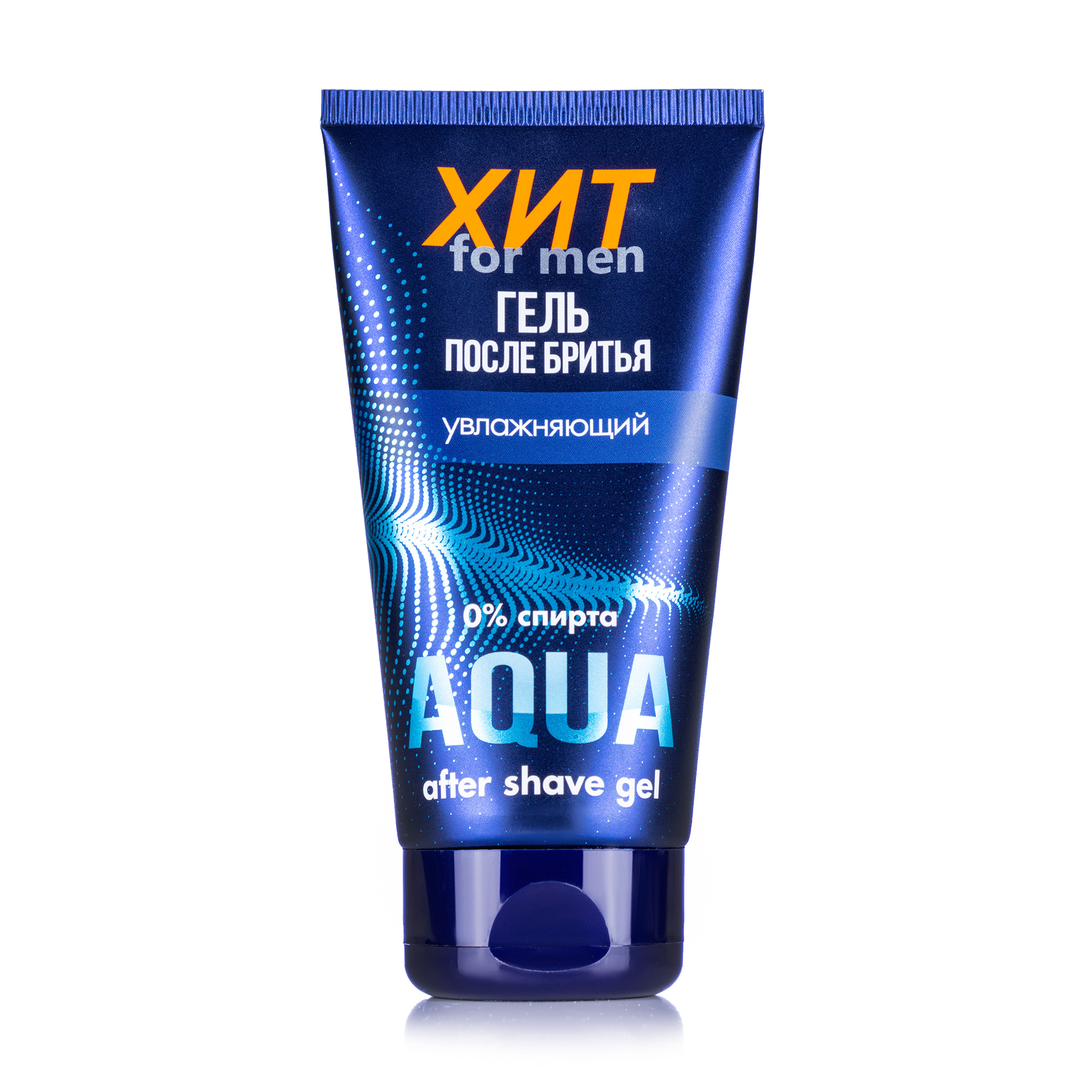 Зволожувальний гель після гоління Aromat ХИТ for men Aqua 0% спирту, 150 мл