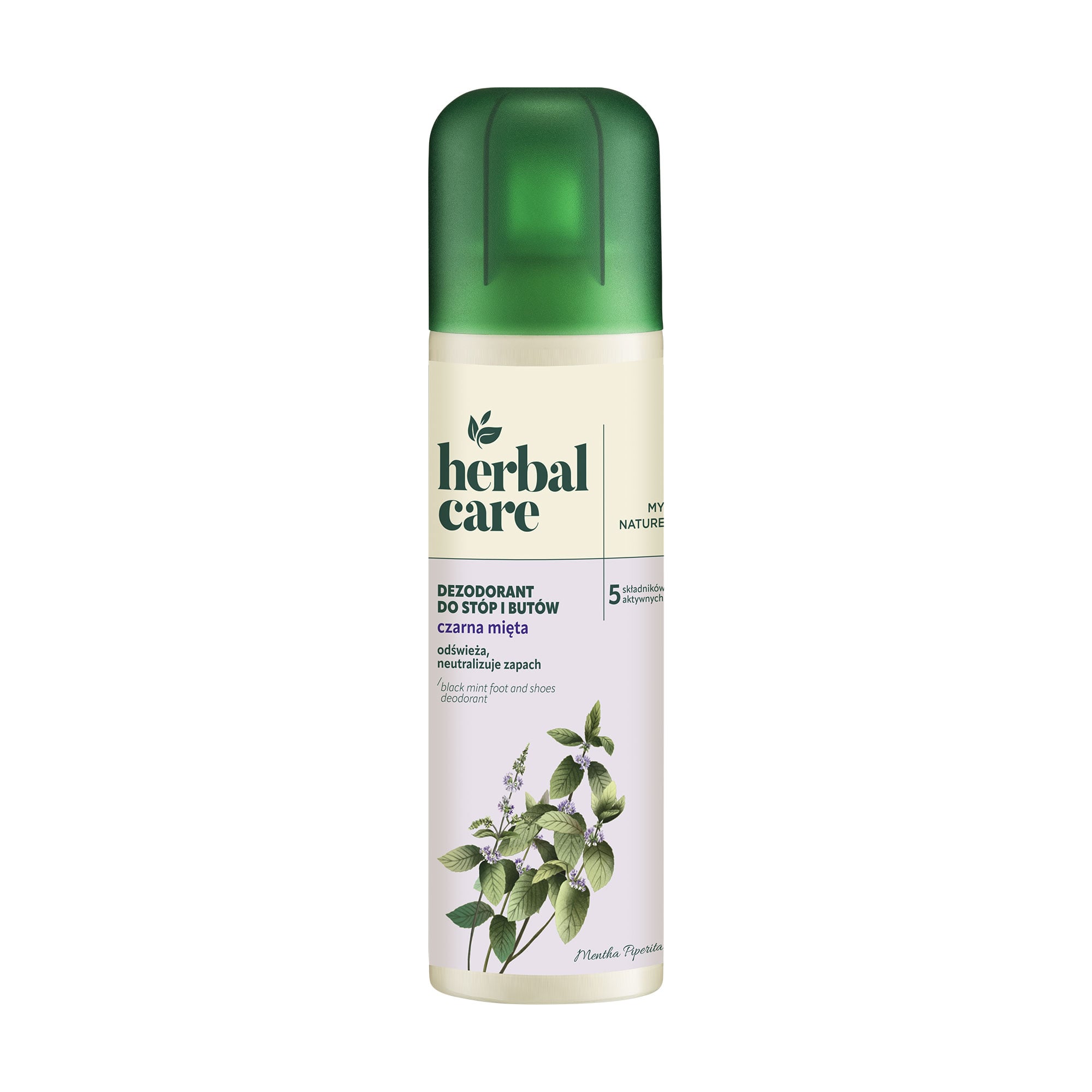 

Дезодорант для ніг і взуття Farmona Herbal Care Чорна м'ята, 150 мл
