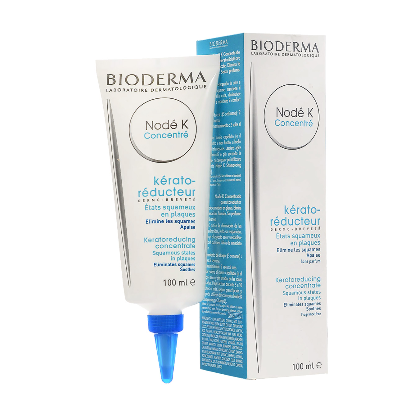 

Уцінка! Емульсія від псоріазу Bioderma Node K Keratoreducing Concentrate для чутливої шкіри голови, 100 мл
