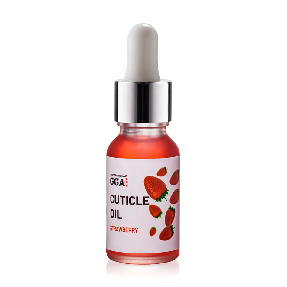 

Олія для нігтів і кутикули GGA Professional Cuticle Oil Полуниця, 15 мл