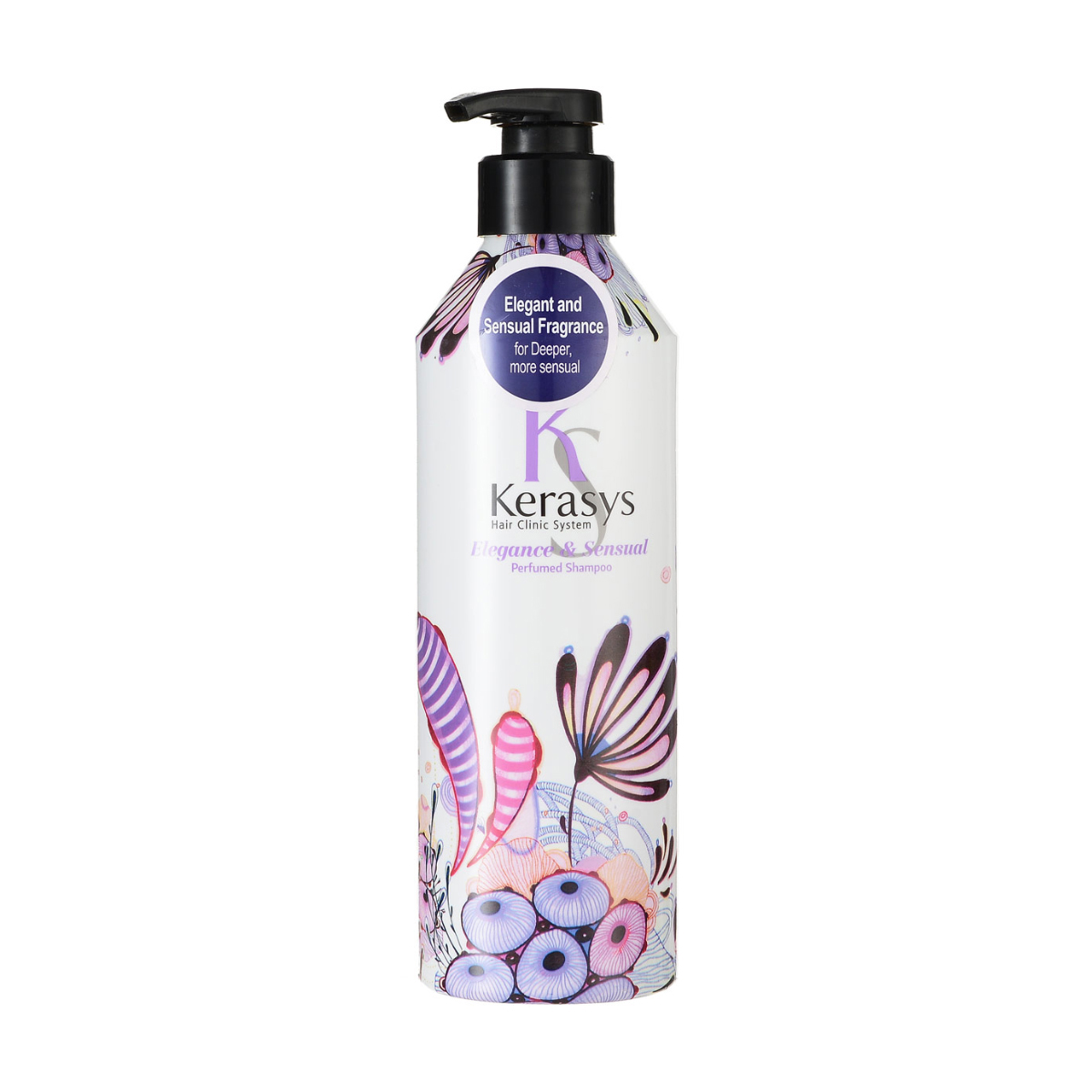 

Уцінка! Парфумований шампунь KeraSys Elegance & Sensual Perfumed Shampoo для тонкого та ослабленого волосся, 600 мл