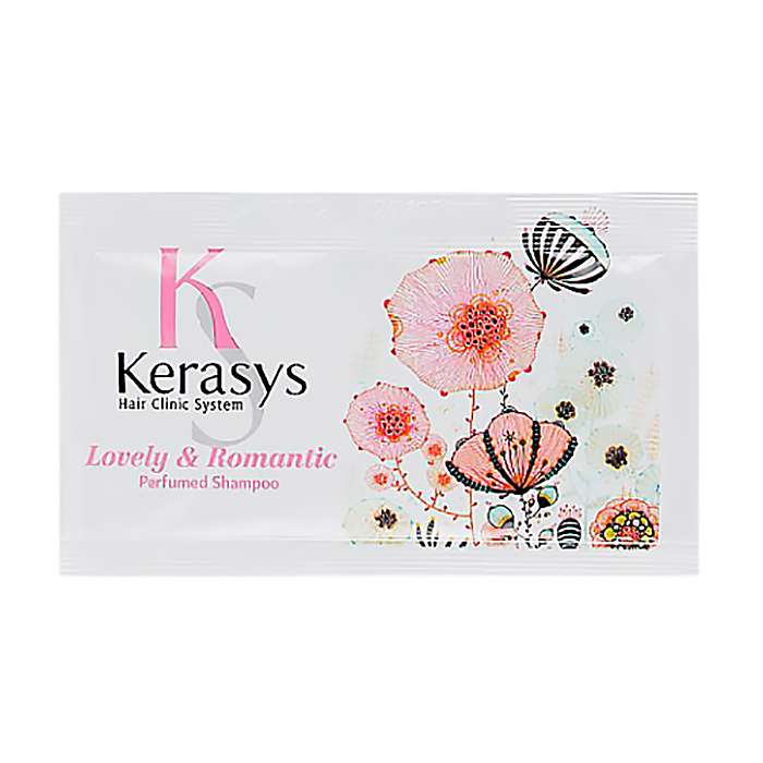 

Парфумований шампунь KeraSys Lovely & Romantic Perfumed для пошкодженого волосся, 8 мл (саше)