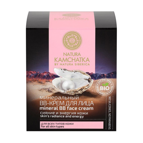 

Мінеральний ВВ-крем для обличчя Natura Kamchatka By Natura Siberica Mineral BB Face Cream Сяйво й енергія шкіри, 50 мл