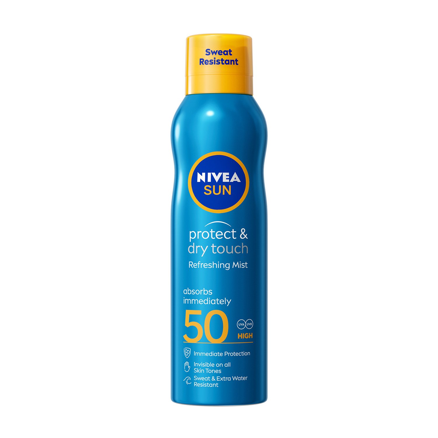 

Уцінка! Сонцезахисний освіжальний міст NIVEA Sun SPF 50 Захист та сухий дотик, 200 мл