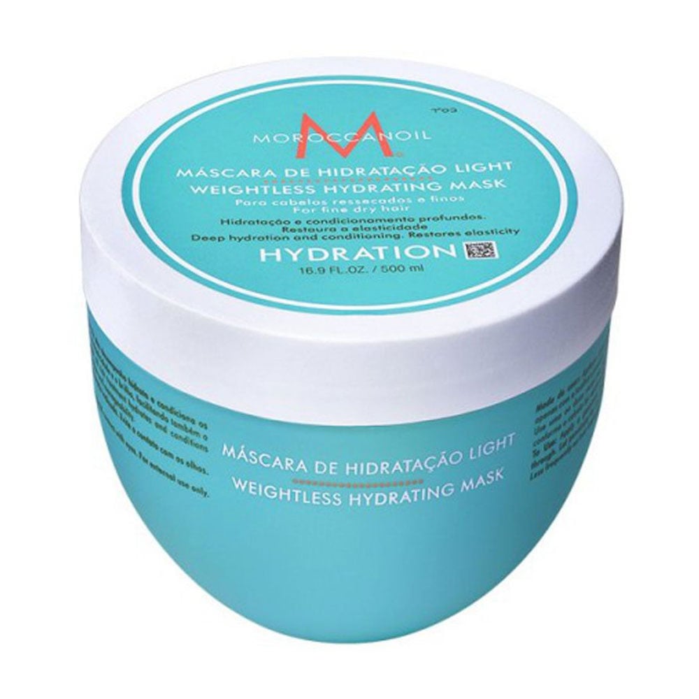 

Уцінка! Легка зволожувальна маска для тонкого волосся Moroccanoil Weightless Hydrating, 500 мл